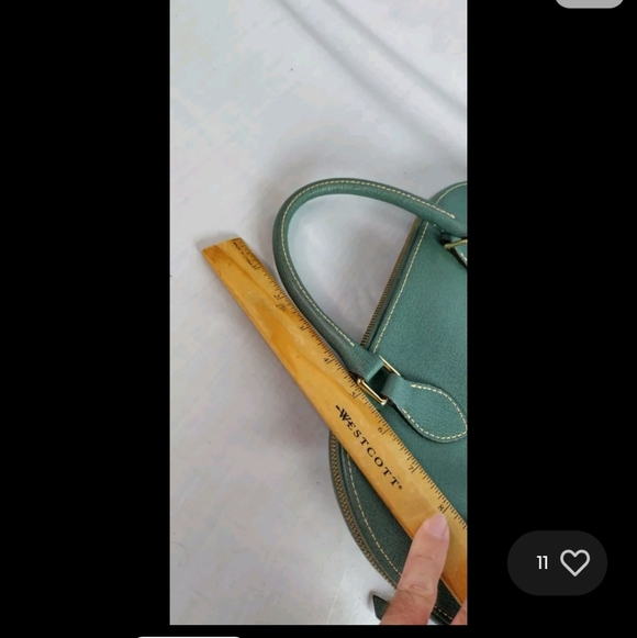 dooney and bourke domed satchel Teal Women's Hand Bag Zip Up Riverdale Fashion - Picture 2 of 16